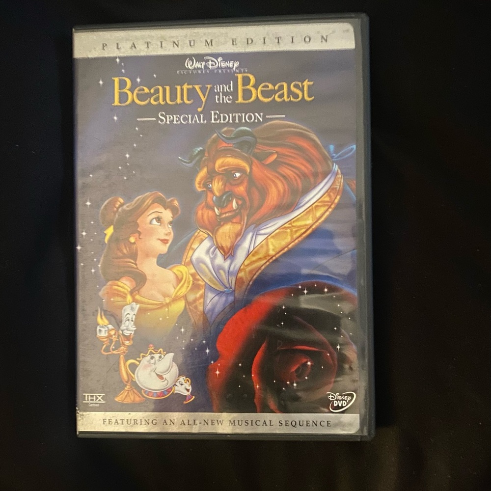 4/$20 Beauty and the Beast platinum edition DVD